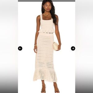 A.L.C. Jace Peplum Top Amaya Skirt Set